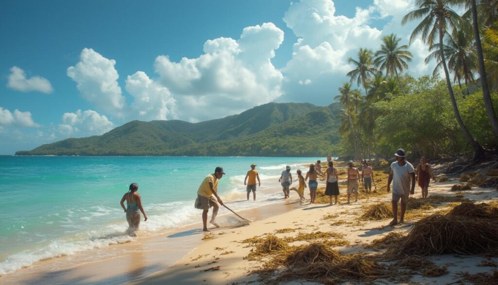 découvrez comment la guadeloupe se démarque par ses initiatives innovantes dans la gestion des sargasses, offrant un modèle inspirant pour les autres îles de la caraïbe. plongez dans les stratégies mises en place pour protéger l'environnement et garantir un avenir durable face aux défis posés par ces algues envahissantes.