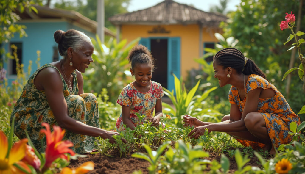 découvrez comment les femmes de guadeloupe préservent la mémoire, l'autonomie et la biodiversité à travers la renaissance des jardins créoles, véritables piliers de la culture locale.