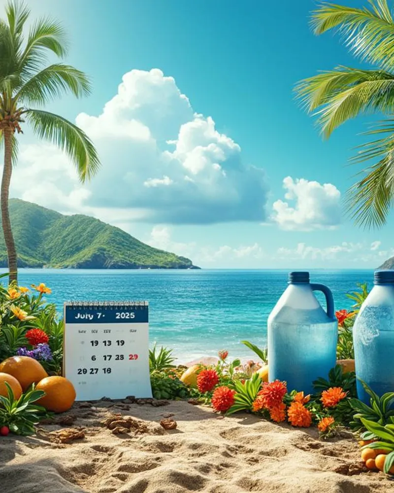 Des coupures d'eau annoncées en Guadeloupe : un calendrier strict du 7 au 13 juillet 2025