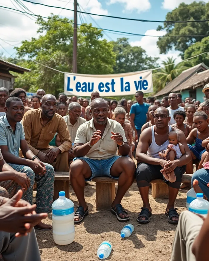 En Guadeloupe, le syndicat des eaux en difficulté financière appelle à une solidarité collective