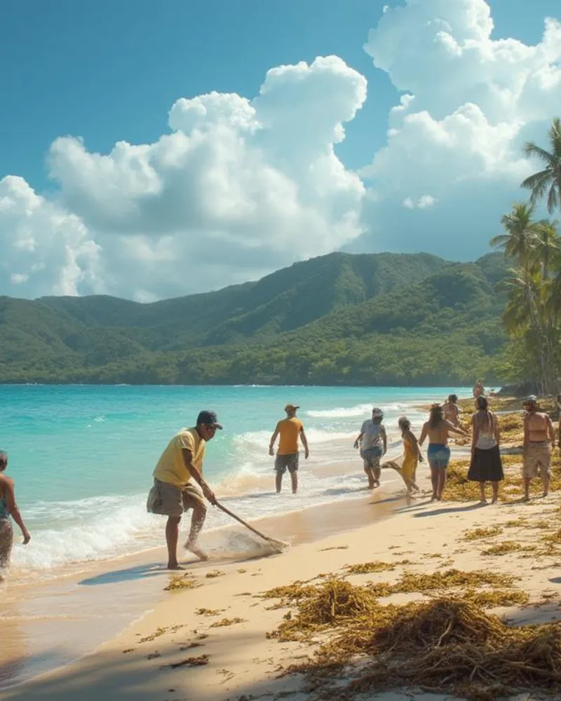 La Guadeloupe : un exemple à suivre pour la gestion des sargasses dans les îles de la Caraïbe