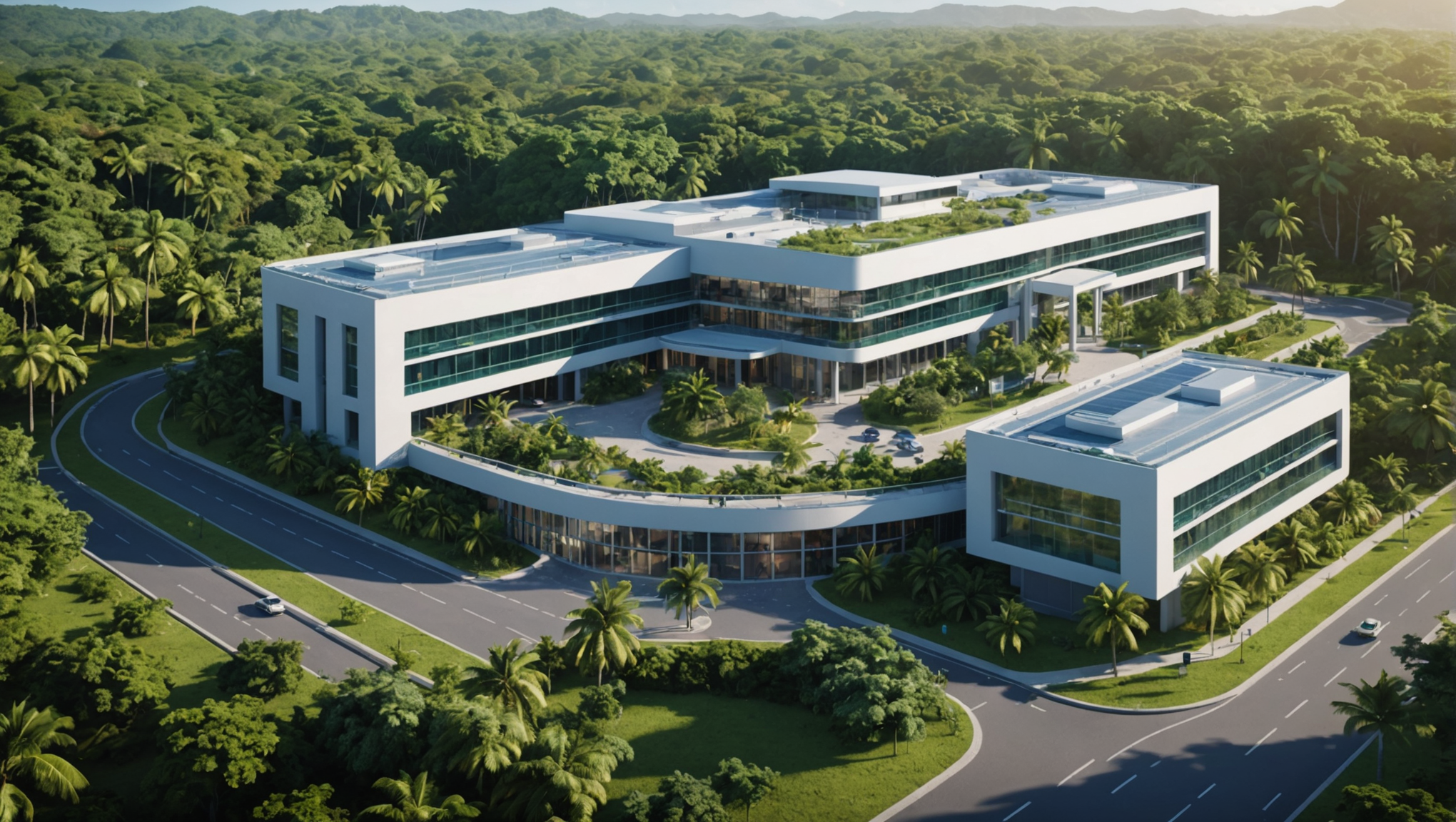 plongez dans l'avenir du centre hospitalier universitaire de la guadeloupe avec notre visite virtuelle immersive. explorez chaque recoin de cette structure moderne et découvrez les innovations qui définiront les soins de santé dans les caraïbes.