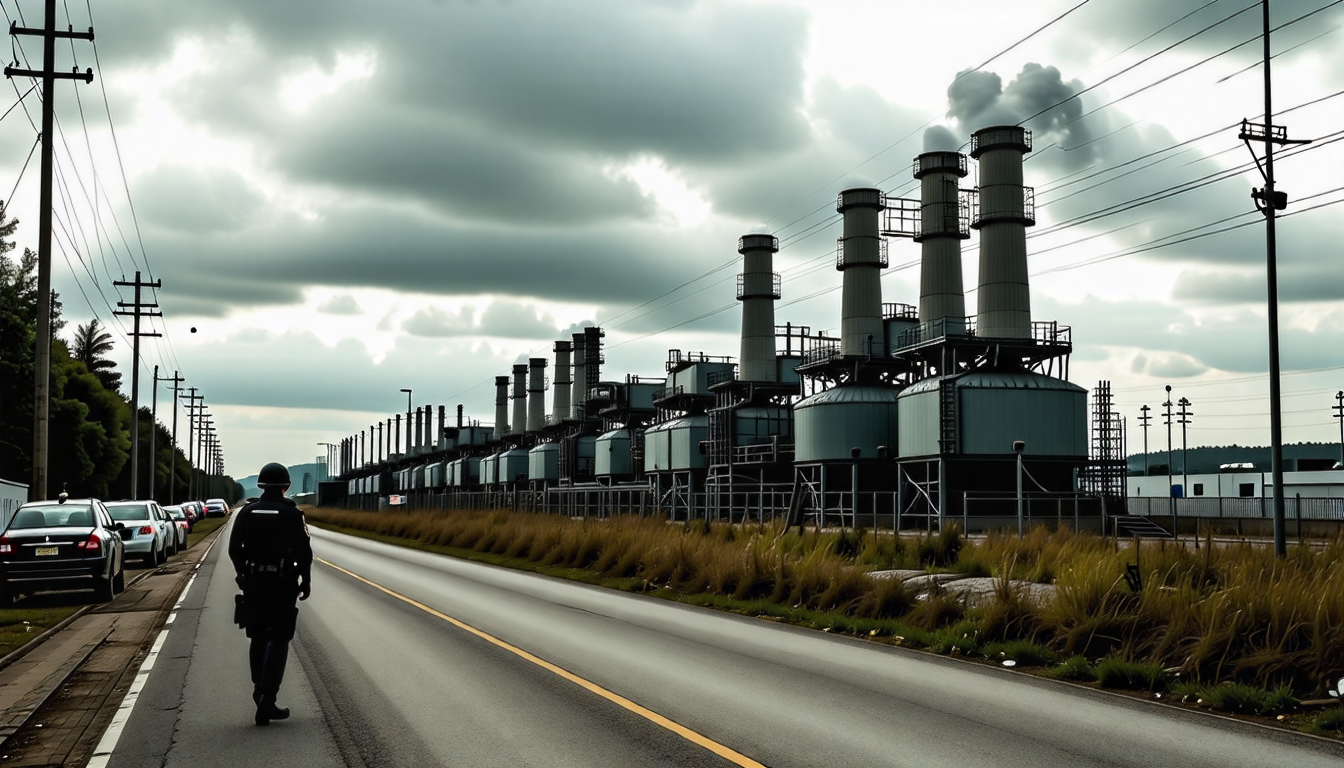 découvrez comment la crise énergétique en guadeloupe entraîne l'arrêt total des moteurs de la centrale de jarry, suscitant l'intervention de la gendarmerie pour sécuriser les opérations. une analyse approfondie des enjeux et des solutions possibles dans un contexte critique.