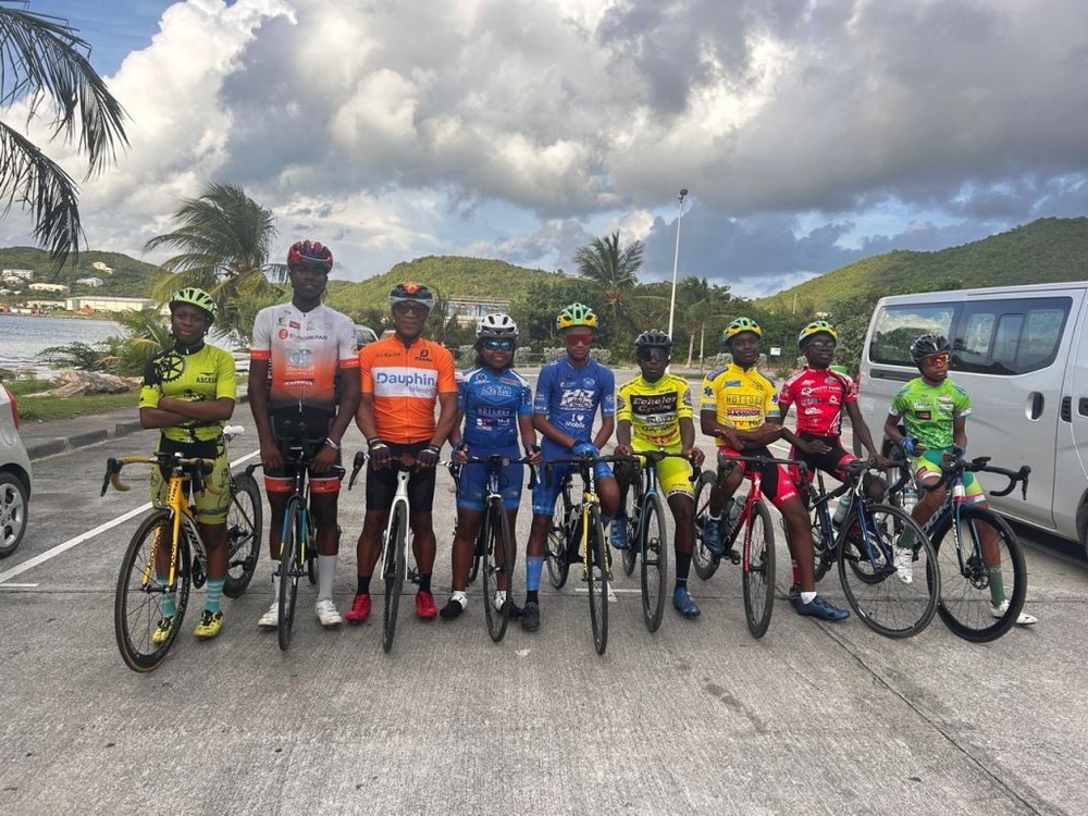 Les jeunes du CST en Guadeloupe.