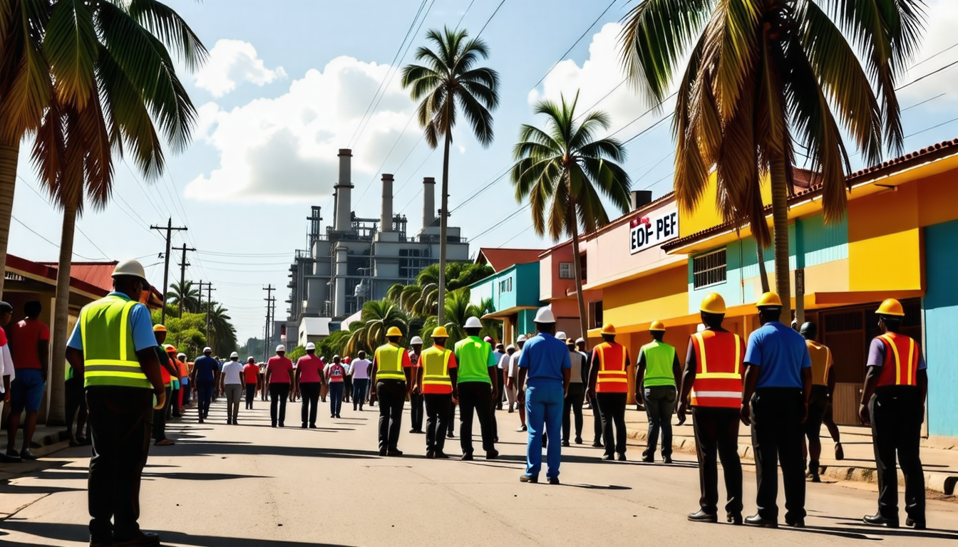 découvrez comment la guadeloupe a surmonté un conflit majeur chez edf-pei après 80 jours de grève, marqués par des coupures d'électricité et des black-out, et les implications de cette résolution pour les habitants et l'avenir énergétique de l'île.