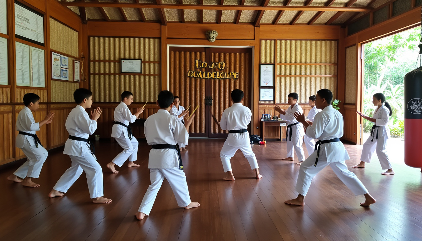 découvrez l'ouverture du tout premier dojo solidaire en guadeloupe, un espace dédié à la pratique des arts martiaux accessible à tous, renforçant la solidarité et la cohésion sociale sur l'île. rejoignez-nous pour promouvoir l'entraide, le respect et l'épanouissement personnel à travers le sport.