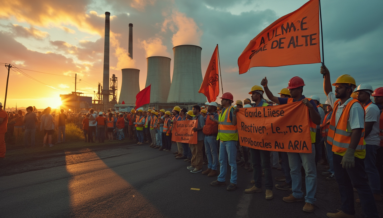 découvrez comment la cgtg se mobilise face à un conflit social imminent aux industries électriques de guadeloupe pour défendre les droits et les conditions de travail des salariés du secteur.