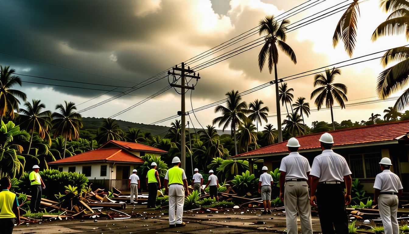 découvrez comment edf a intenté une action en justice pour 'mise en danger d’autrui' suite à un incident électrique majeur en guadeloupe, alors que l'île commence lentement à retrouver l'électricité après cette crise.