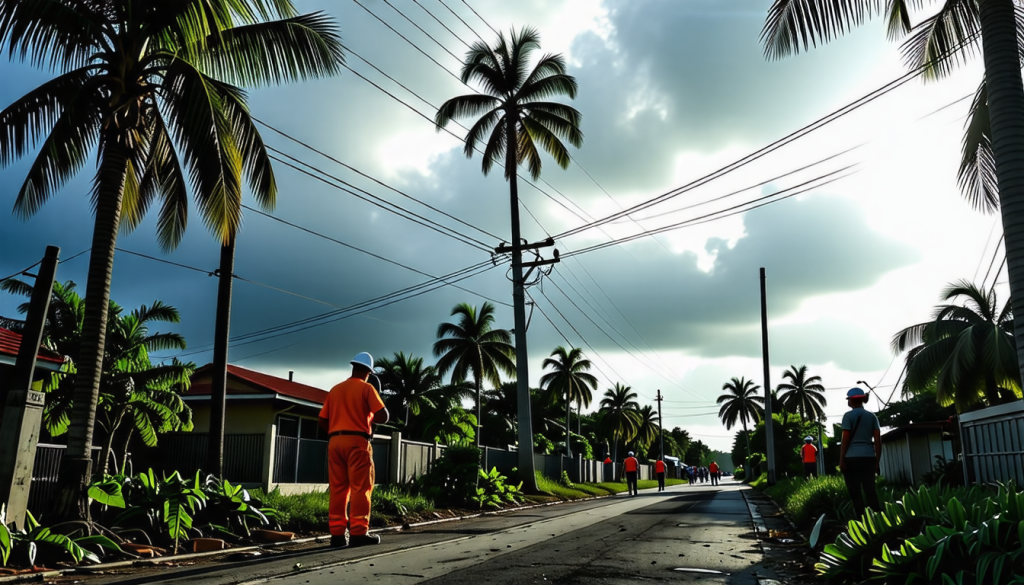 découvrez comment edf intente une action en justice pour mise en danger d'autrui suite à l'incident électrique en guadeloupe, alors que l'île commence à retrouver progressivement un approvisionnement en électricité.