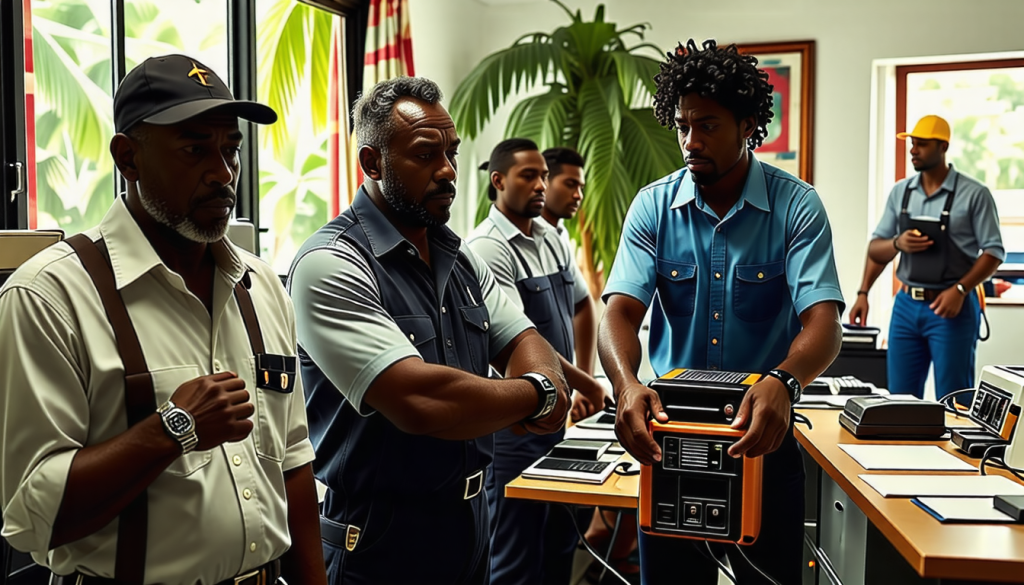 découvrez les défis auxquels font face les travailleurs en guadeloupe pendant les pannes d'électricité. un regard approfondi sur la fatigue et l'énervement générés par ces interruptions, ainsi que sur les impacts sur le quotidien des habitants de l'outre-mer.