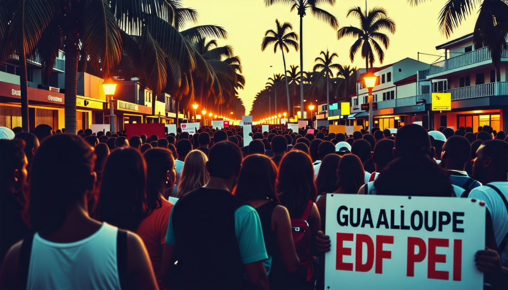 découvrez comment la crise sociale chez edf pei persiste en guadeloupe après le black-out, exacerbant les tensions et les incertitudes parmi les habitants. un éclairage sur les enjeux actuels de l'énergie dans l'île.