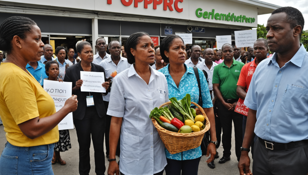 découvrez comment la justice guadeloupéenne menace d'expulser la présidente du rpprac en raison des récents blocages de supermarchés. analyse des enjeux et des conséquences de ces manifestations sur la vie économique et sociale en guadeloupe.
