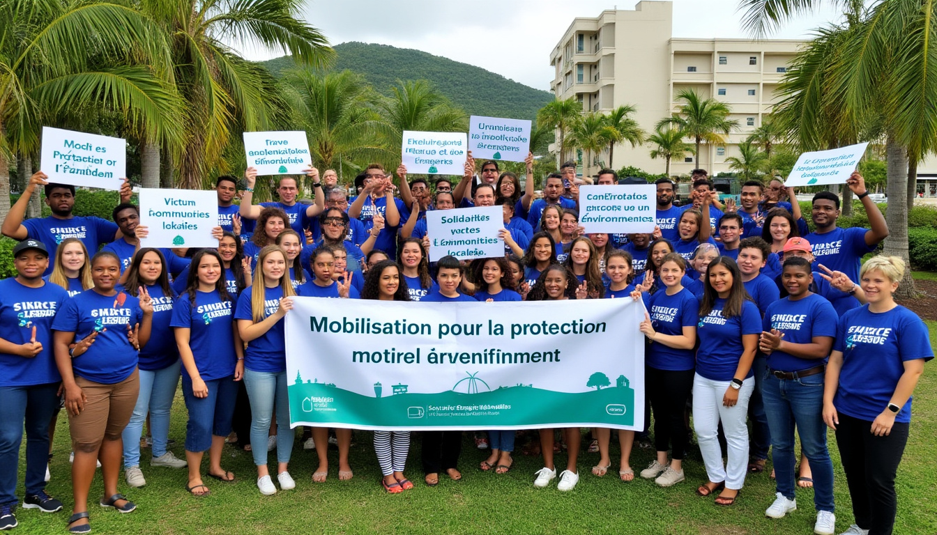 découvrez la situation préoccupante des employés de la cuma de la plaine en guadeloupe, unis dans la lutte contre les salaires non versés depuis un mois et demi. un rassemblement émouvant qui met en lumière leurs revendications et la nécessité d'une solution rapide.
