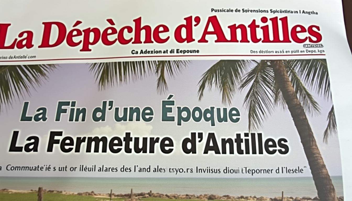 découvrez comment la fermeture du groupe france-antilles marque la fin d'une ère pour le quotidien, impactant les lecteurs et la presse locale. un regard sur les implications de cette décision et son héritage.