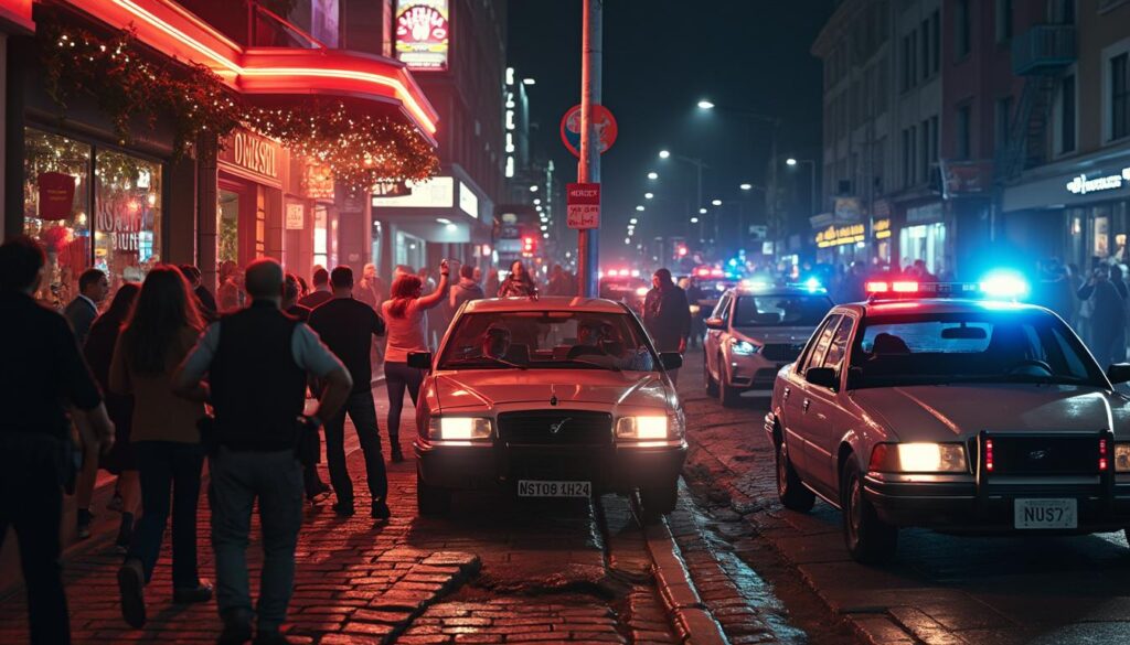 un tragique incident a eu lieu près d'une discothèque à jarry, où un conducteur a percuté une foule lors d'un contrôle de sécurité. découvrez les détails de cet événement choquant et ses répercussions sur la sécurité publique.