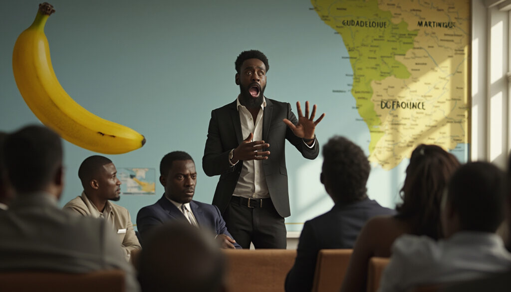 découvrez les arguments de max mathiasin lors du débat sur la redistribution des fonds posei, où il dénonce une répartition jugée injuste pour les producteurs de bananes guadeloupéens au profit de la martinique.
